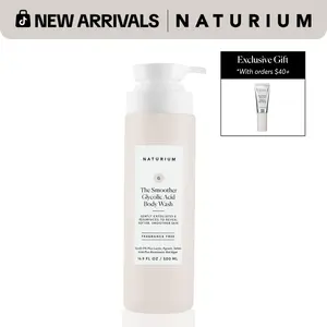Naturium The Smoother Glycolic Acid Exfoliating Body Wash