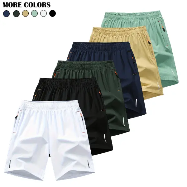 Summer Men's Thin Quick Dry Loose 5 Inch Casual Sports Shorts Student Daily Outdoor Wear Summer Men's Thin Quick Dry Loose 5 Inch Casual Sports Shorts Student Daily Outdoor Wear