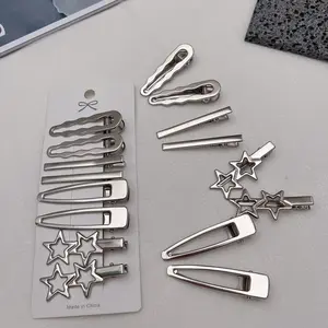 8pcs Women‘s Cute Minimalist Hair Clips Set, Versatile Claw Clips and Hair Pins for Daily Wear, Hair Accessories for School Supplies, Great Christmas Birthday Gift for Her