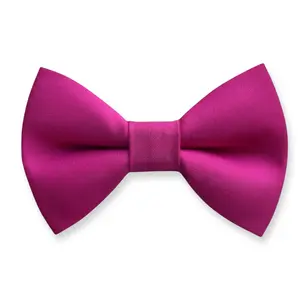 Fuchsia Pink Bow Tie