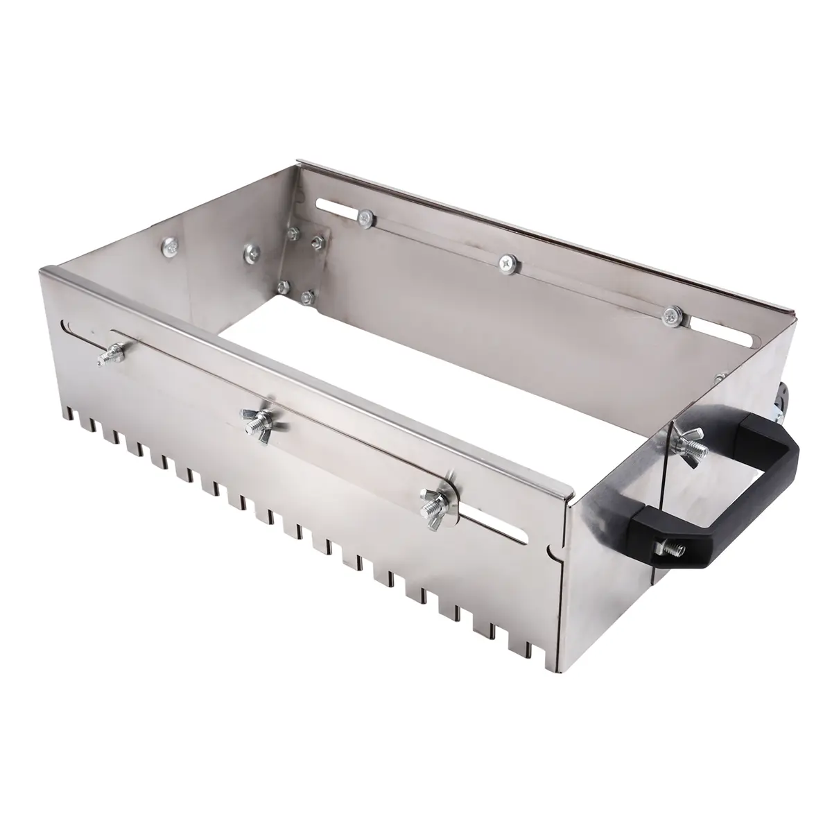 400-800mm Adjustable Square Notched Trowel Mortar Comb for Fast and Equal Application of Adhesive on the Floor