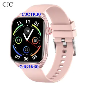 CJC 1.83 Inch HD Touch Smart Watch with 230mAh Battery, IP68 Waterproof, Wireless Fast Charging, Fitness Tracker, Compatible with iPhone/Android, Unisex Sports Watch Audio Monitor