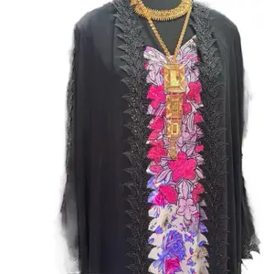 Double Chiffon abaya