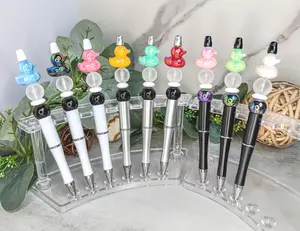 Iridescent Duck Bead Pens: Quack Up Your Writing!