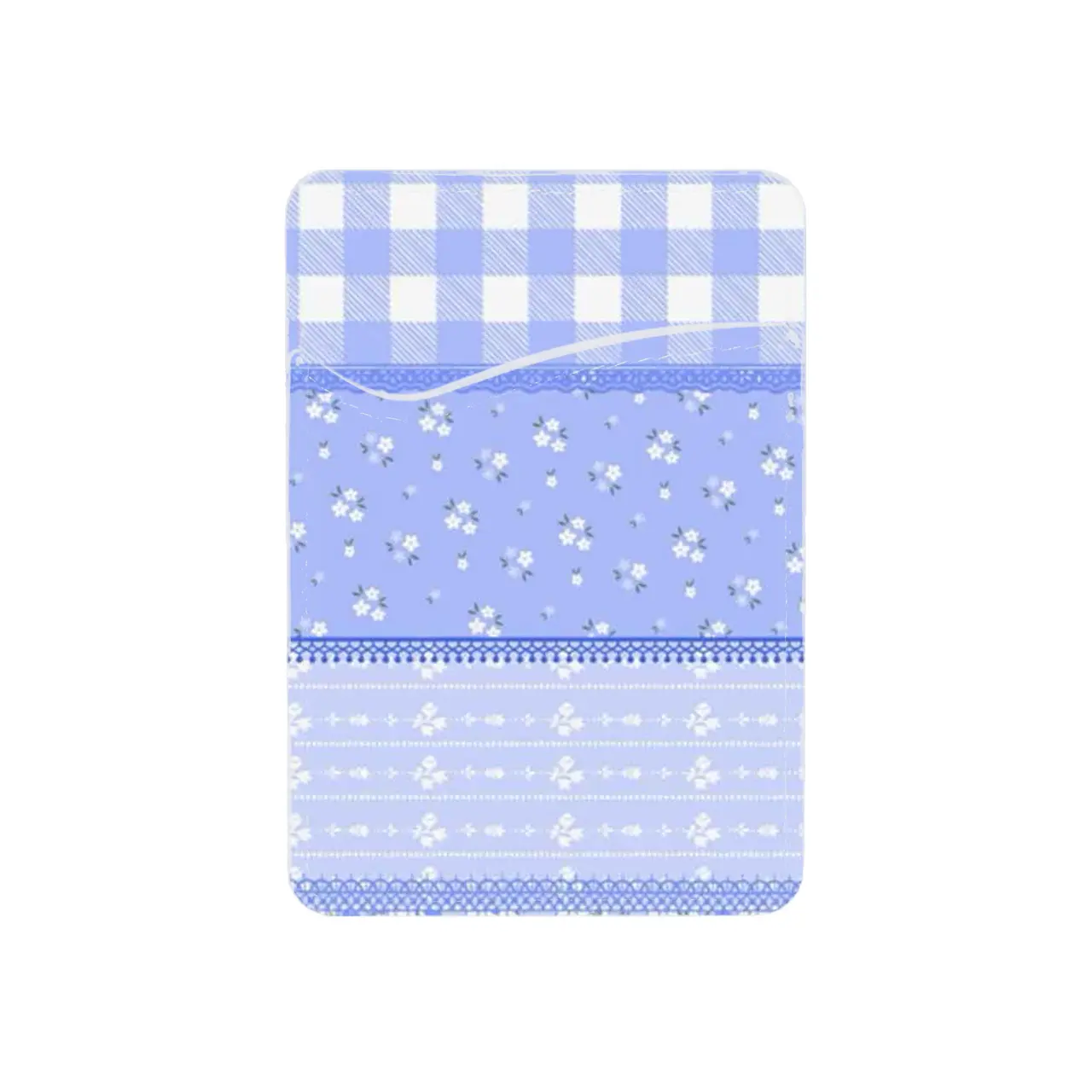 abbyrose Blueberry Quilt Adhesive Card Holder