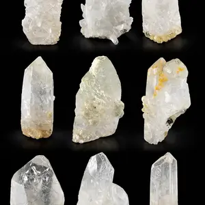 10pcs Natural Himalayan Quartz Crystal Lot Pakistan 500g 47–76mm crystal