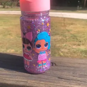 10oz LOL kids snowglobe tumbler