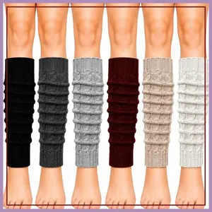 6-Pair Knit Leg Warmers