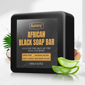 African Black Soap 100g: For Face, Hair & Body. Moisturize & Hydrating Skin - Controls Oil, Physically Exfoliates & Provides Hydration. Leaves a Fresh Feel. Alcohol-Free, For All Skin Types. A Thoughtful Unisex Holiday Gift