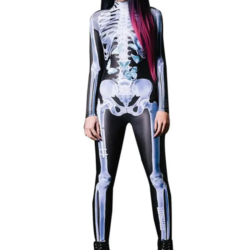 Light blue skull blue butterfly tight fi