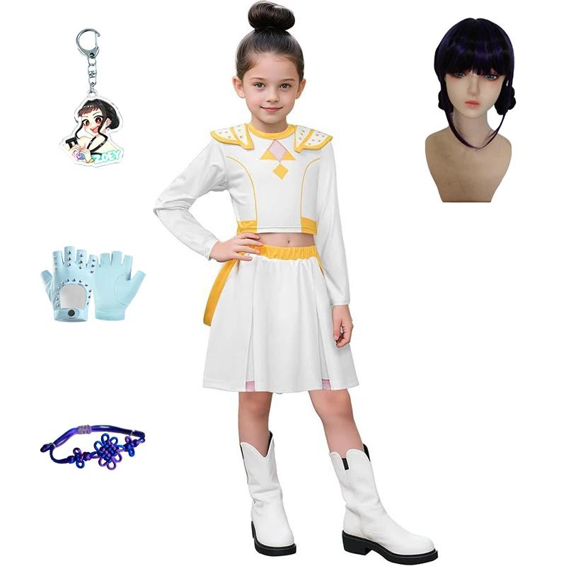 2026 Halloween Costume de Cosplay du film anime HUNTR/X KPOP, chasseurs de demons, Zoey Rumi Mira, uniforme de jeu de rôle Gifts