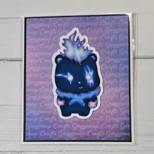 Chibi "Tank" Solo Leveling Clear Overlay Sticker