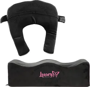 Premium BBL Booty Pillow for Post Recovery Brazilian Butt Lift | Comfortable & Stylish Butt Lift Recovery Pillow & Buttocks Support Cushion for After Surgery Sitting + Cushion Cover/Drawstring Bag