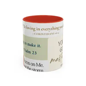 Bible Scripture Ceramic Mug (11, 15oz)