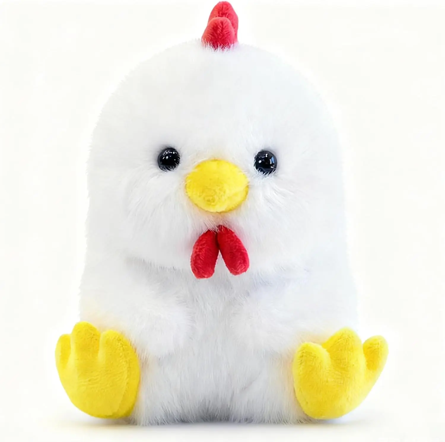Cute Chick Stuffed Animal Plush, 5 Inch Small Chick Plush Toy for Car Dashboard, Office Desk & Home Decor, Soft Lightly Scented Plush Gift