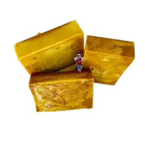 Crew Turmeric Facial Acne Soap with Goat Milk - Gentle Skin Exfoliant and Skincare for Acne Treatments