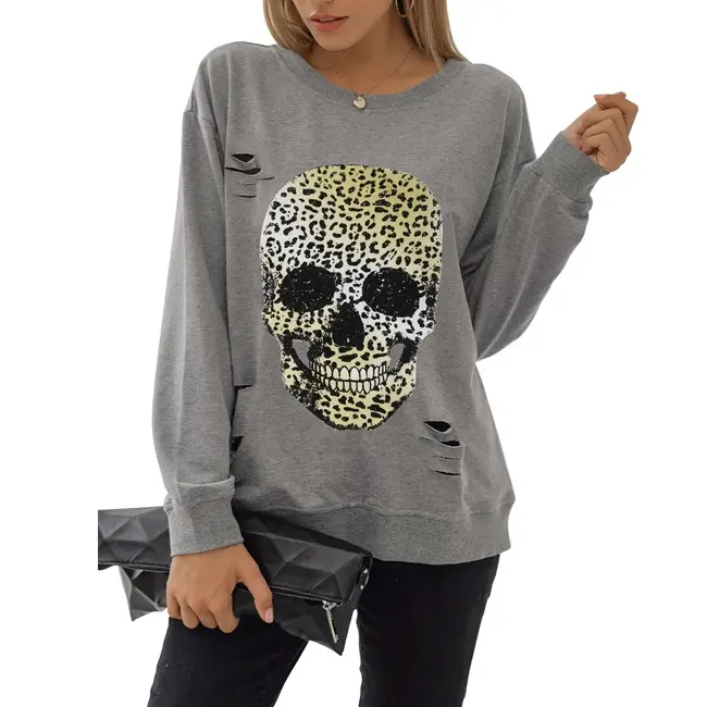 Grey-leopard Skull