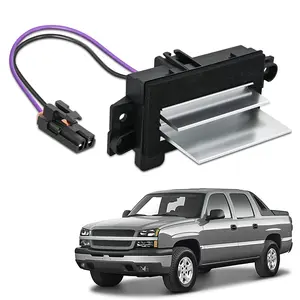 Nilight AC Blower Motor Resistor Blower Control Module Fit for Chevy Silverado 1500, GMC Envoy, Cadillac Escalade 2003 2004 2005 2006 2007 Replace 15-80567 89018778 52495874 4P1516