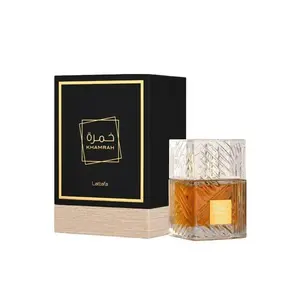 Lattafa Khamrah Unisex Eau de Parfum Spray, 3.4 Ounce