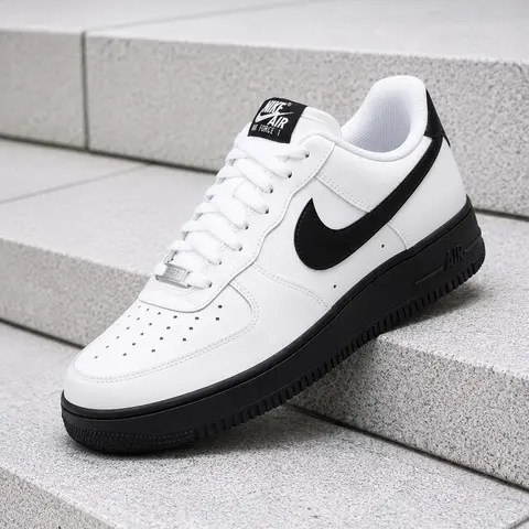 Nike Air Force 1 Low '07 White Black FJ4146-129 Men's Fashion Sneaker New