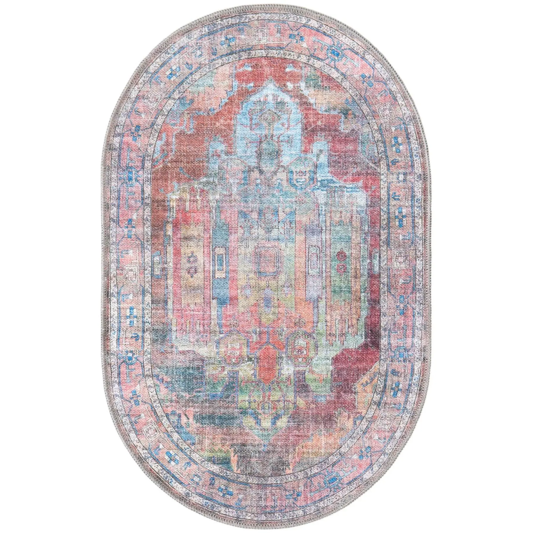 Multi 2'  x  3' Oval