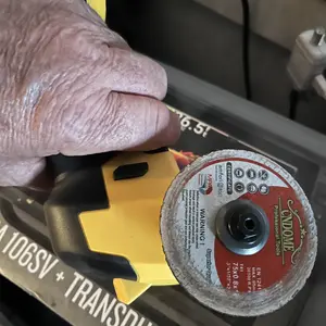 【No Batteries】 Cordless Cut Off Tool Compatible with Dewalt 20V Battery/ for Milwaukee M18 Battery/ Makita 18V Battery, 18,000 RPM Brushless Motor, 4" Blades (2pcs) with Dust Cover, 1.2mm Max Blade Thickness for Wood/Metal/Plastic