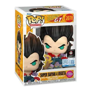 Funko Pop! Dragon Ball GT - Super Saiyan 4 Vegeta (Chalice Exclusive Sticker) (Common) #2078 Exclusive Collectible Pop Vinyl Figure
