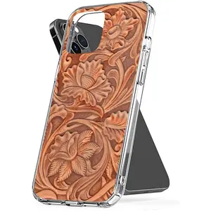 Phone Case Sunflower Shockproof Tooled Cover Leather TPU Accessories Transparent Compatible with iPhone SE 7 8 X XR 11 12 13 14 15 16 Plus Mini Pro Max Samsung Galaxy Note S9 S10 S20 S21 Ultra Plus Protection Cellphone