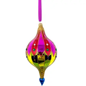 Rosie's Balloon Glass Bauble