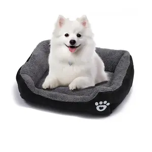 Small Washable Pet Bed – 23" Puppy Bed for Small Dogs & Cats, Cute & Extra Soft with Anti-Slip Backing for Indoor/Outdoor Use – Cozy Dog Sofa Bed