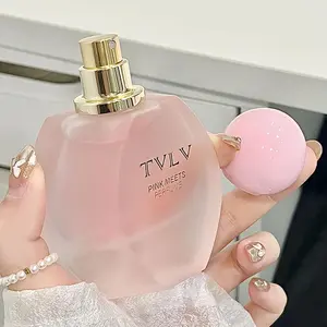 Women's Perfume, Elegant Perfume, Eau de Perfume, Long Lasting Pink Fragrance for Women, Fresh Floral and Fruity Scented Perfume, Lightweight Scent, Daily Fragrance for Women & Girls