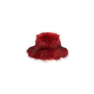 FURRY BUCKET RED