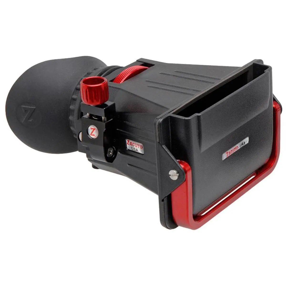 Zacuto C300-500 Z-Finder Pro Optical Viewfinder - Aluminum Body Camera Accessory with Bar Clamp, Diopter Adjust, Magnified 1.8x Wheel, Lock for Canon C300/C500, Sun