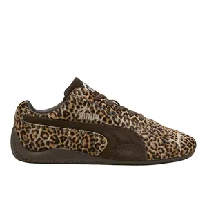 PUMA Womens Speedcat Wild Lace Up Sneakers Shoes Casual - Brown