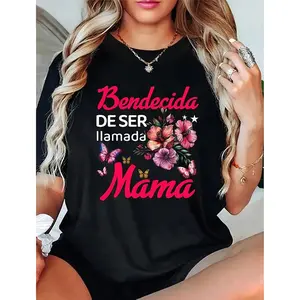 Regalos Para Mama Dia De Las Madre Espanol Camiseta Abuela T-Shirt Made In USA For Women For Men [CoreVarsity.us 180G/230G 100% cotton short-sleeve/hoodie, soft and comfortable]