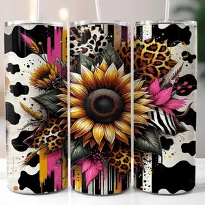 20oz sunflower tumbler