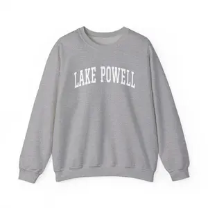 Lake Powell Utah Sweatshirt, Collegiate Style Crewneck, Desert Lake Lover Gift, Holiday Gift