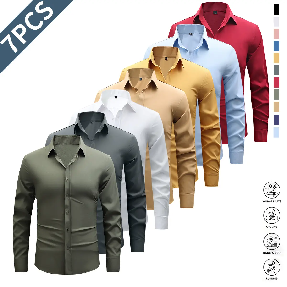 Green + Gray + White + Khaki + Yellow + Blue + Win