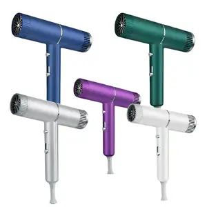 High-Speed Ionic Hair Dryer - Fast Drying Intelligent Heat Control - No Heat Damage, Low Noise, High Speed Hot & Cold Air Modes, Professional Lightweight Hair Styling Tool