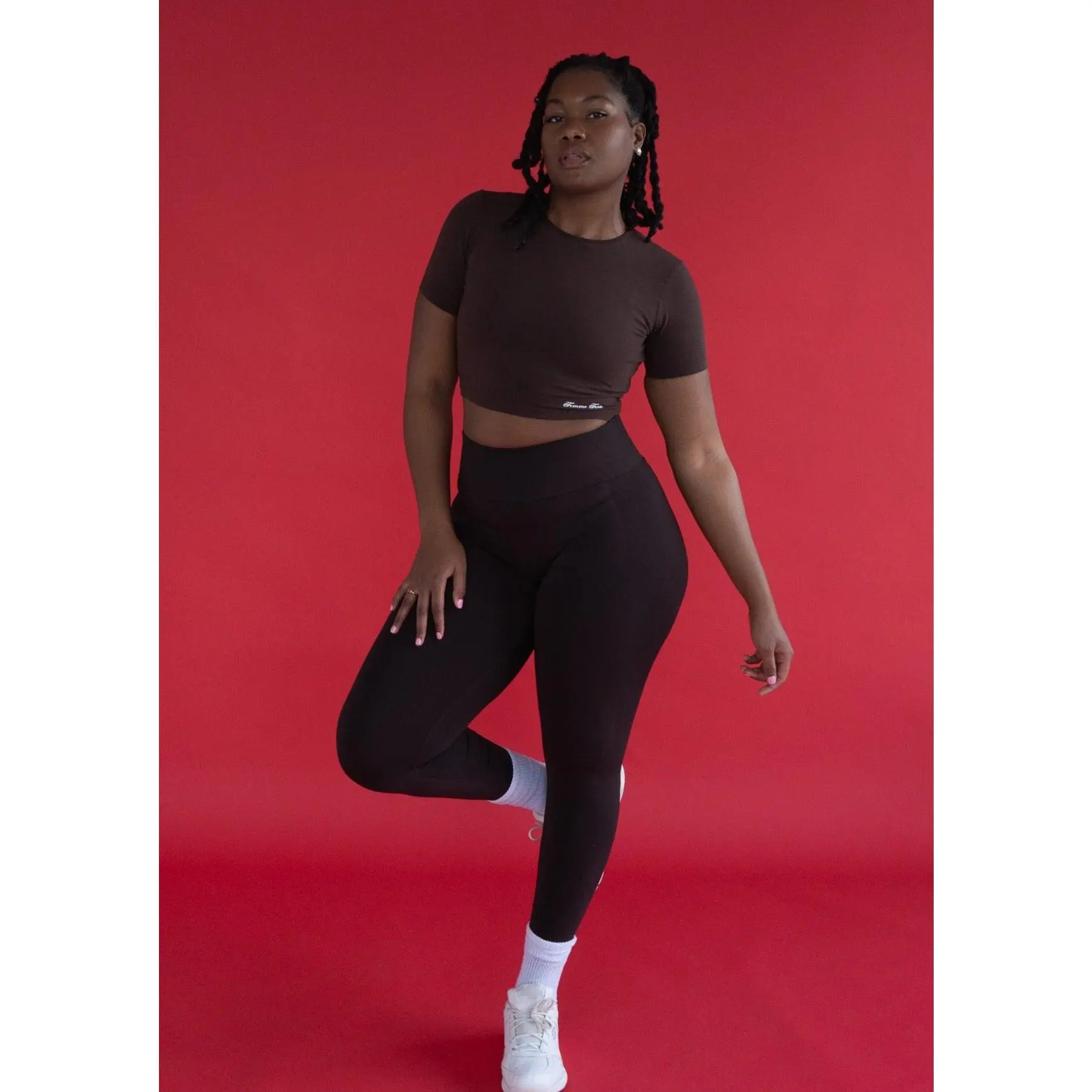 Leggings in Dark Chocolate