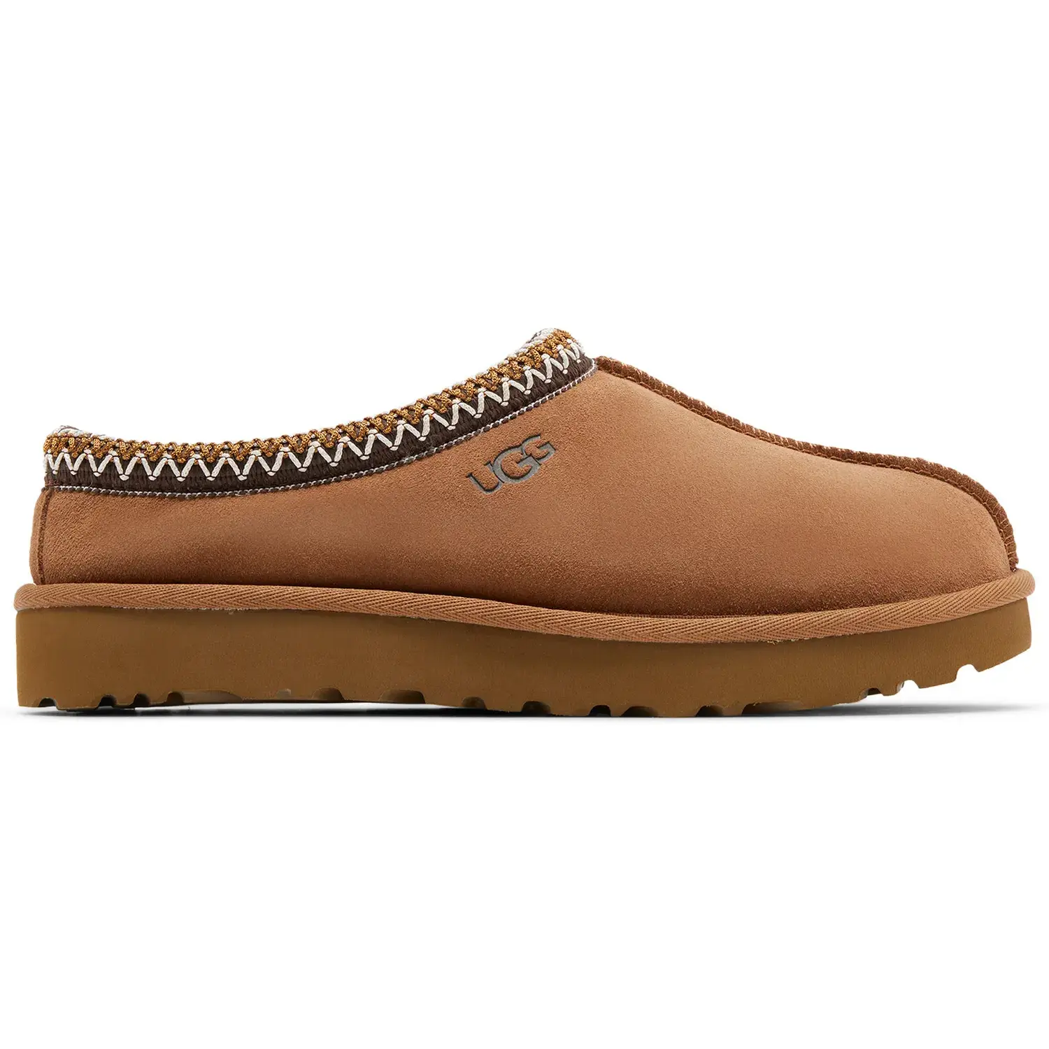 Uggs Women's Tasman 5955-CHE Chestnut Slip-On Flat Slippers, Sliders Shoes, Walking Footwear
