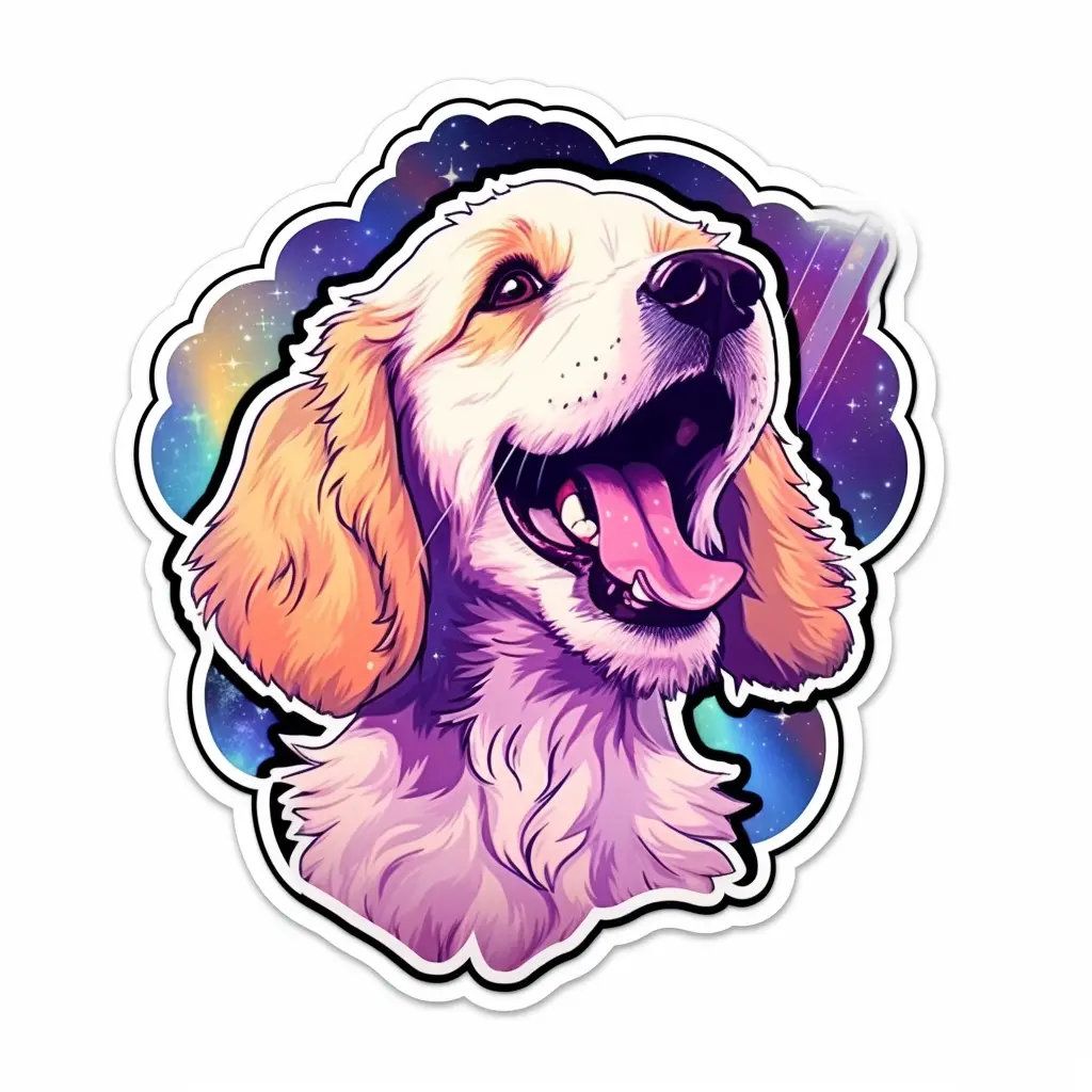 Puppy Dog Vinyl Decal Sticker for Car, Laptop, Tumbler and More. # 0010793