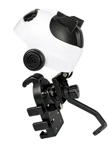 1PC Motorcycle Phone Mount with Sun Visor Shade Anti-Shock Phone Holder Stand with Cover for Honda/Yamaha/Kawasaki/Suzuki