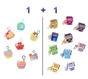 2 Pcs Mini Slot Machine Toy + Speed Push Game Machine