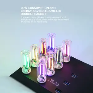 USB Powered Multicolor Dimmable Touch LED Light – Versatile Ambient Light for Car, Bedroom, Parties, DIY Projects & Gifts – Perfect for Christmas & Thanksgiving Decoration