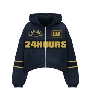 Navy 24 Hours Construction Jacket
