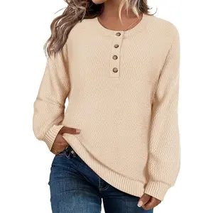 Plus Size Sweaters for Women Long Sleeve Knitted Pullover Sweaters Crewneck Jumper Tops Lightweight Casual XL-5XL