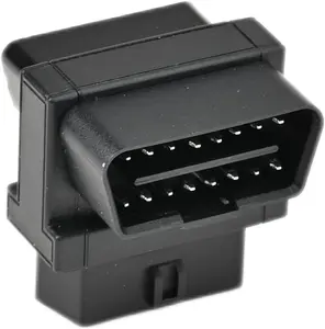 Mini Size OBD2 OBDII Full 16 Pin Male to Dual Female Adapter for Diagnostic Extender 1 to 2 OBD Port Extension Converter Connector