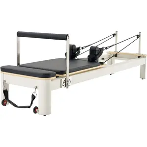VEVOR Pilates Reformer Machine for Home Gym, with Jump Board/Reformer Box/Chair/Spine Corrector/Springboard/Foldable Dual Resistance Springs Studio Grade Workout Equipment Supports up to 400 lbsVEVOR Super Brand Day