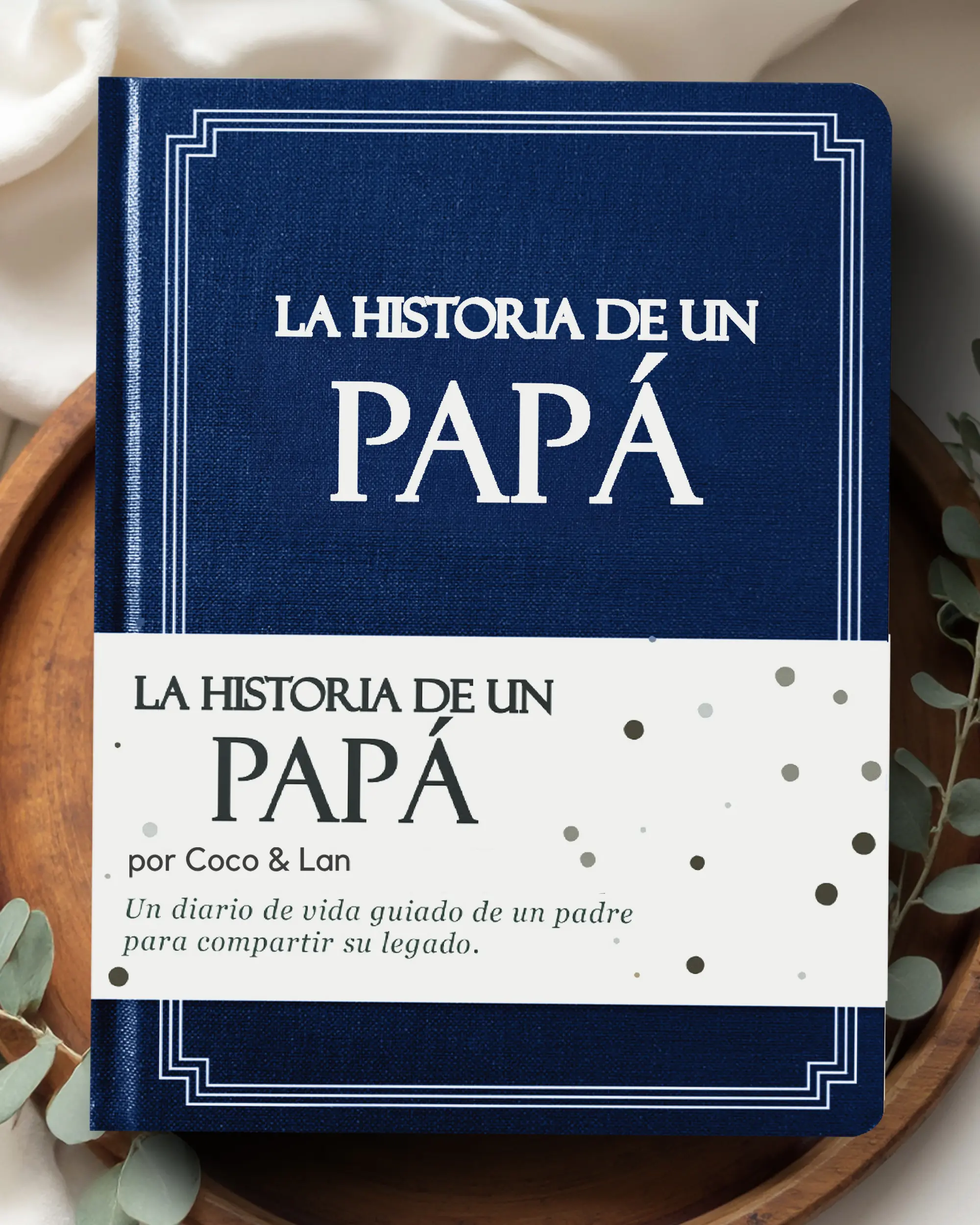 Diario Guiado Personalizado Papa, comparte tu historia conmigo (Tapa Dura)